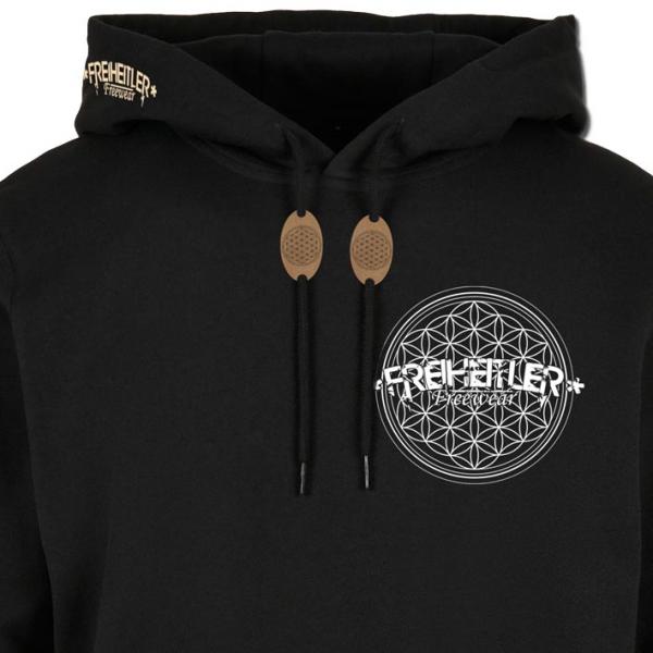 Blume des Lebens Hoodie SET Unisex BLACK