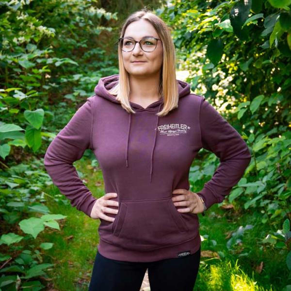 Bio Premium Ladies Hoodie GLH Cherry