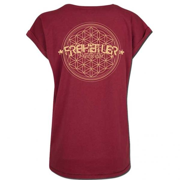 Blume des Lebens Girlie Rot