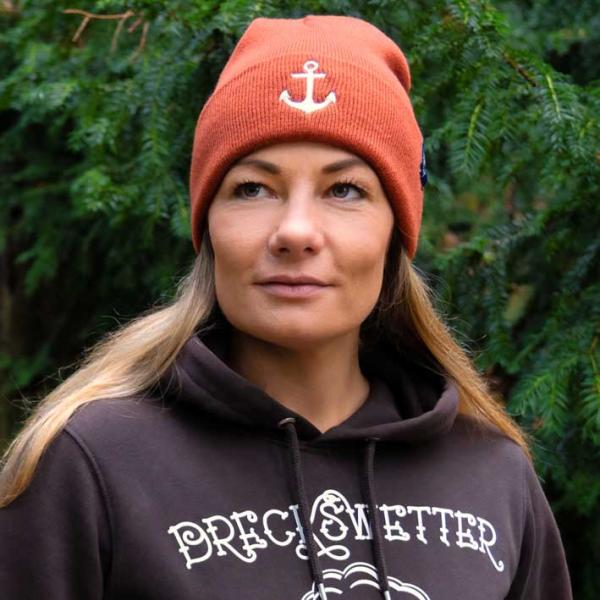 Strickbeanie Anker Stick Rost