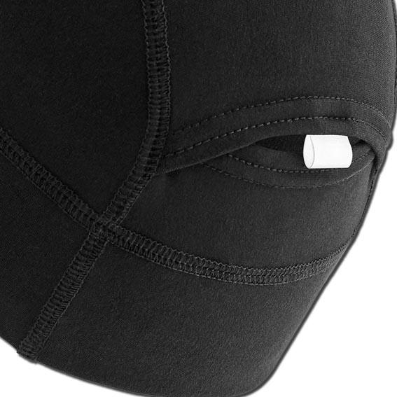 Sports Softshell Beanie Schwarz Neon