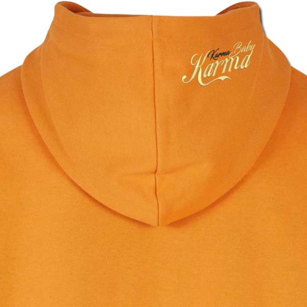 Luxury Karma Oversized Hoodie Orange Unisex
