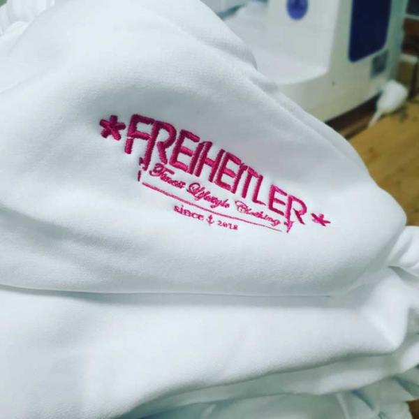 Werte Anker Hoodie "29.565" Weiß Damen