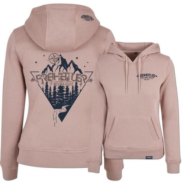 Abenteuer Hoodie Damen Salz