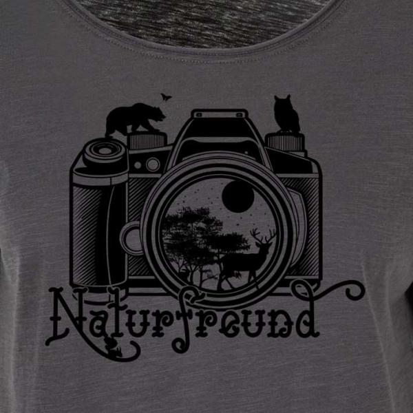 Naturfreund Long Girlie Felsen