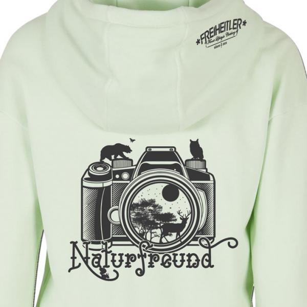 Naturfreund Relaxe Hoodie Damen Minze