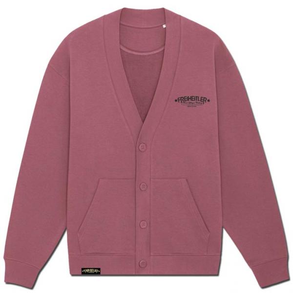 Bio Premium Nature Cardigan Hibiskus Unisex