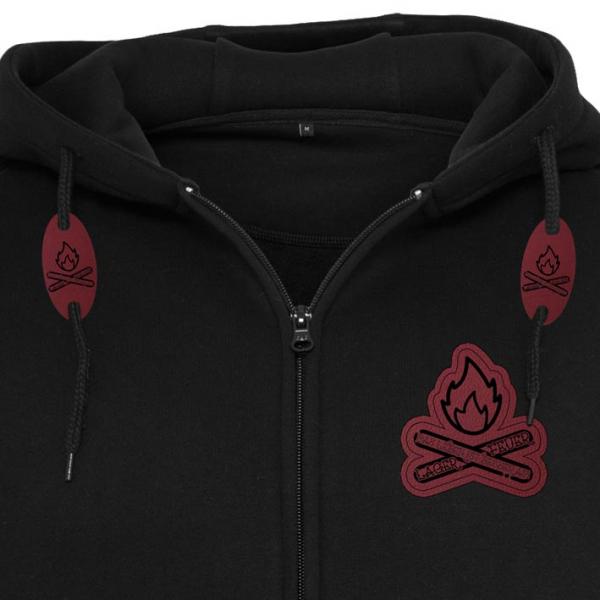 Lagerfeuer Premium Zipper Unisex