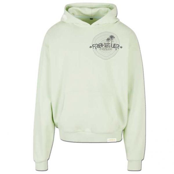 Luxury Holzscheibe Oversized Hoodie Unisex Lichtung