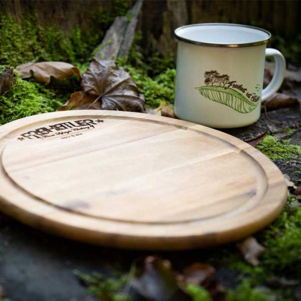 Emaille Tasse Freiheit ist Natur