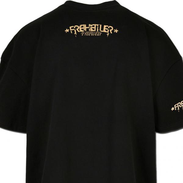 Luxury Oversized T Black Birds Unisex