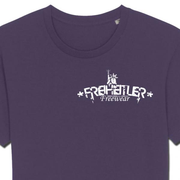 Bio Premium Taube Shirt Unisex Lila