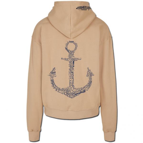 Luxury Werte Anker Oversized Hoodie Unisex