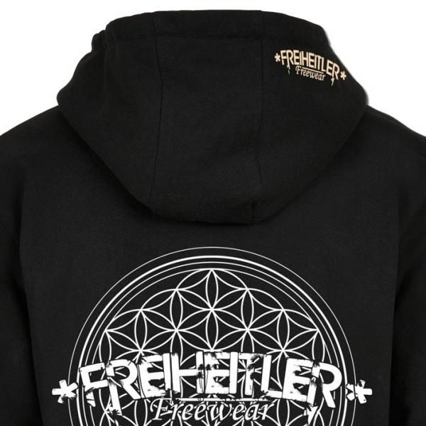 Blume des Lebens Hoodie SET Unisex BLACK