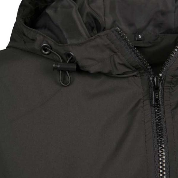 Windbreaker Hoodie Black Arctic Herren