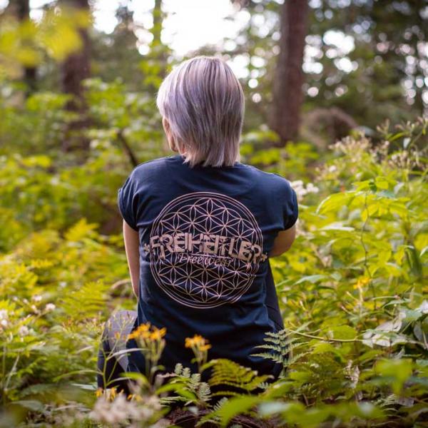 Blume des Lebens Girlie Navy