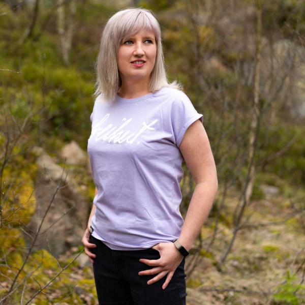 Signatur Girlie Lila