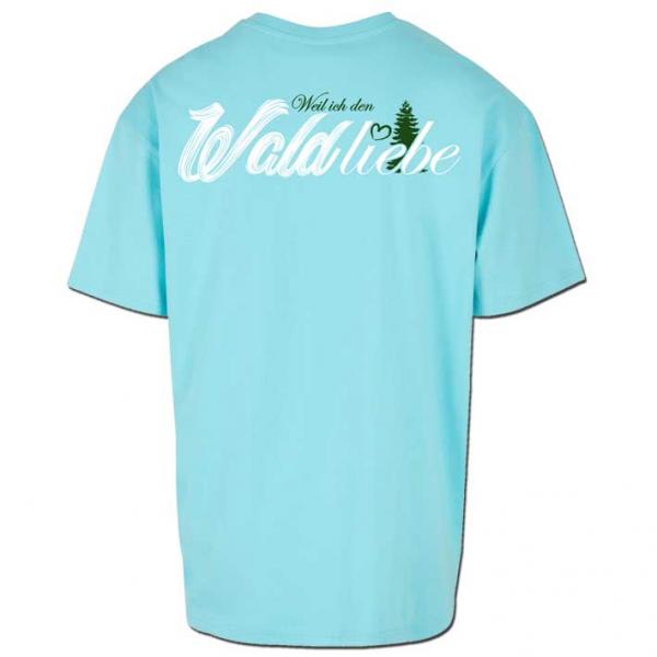Luxury Wald liebe Oversized T Unisex Bach