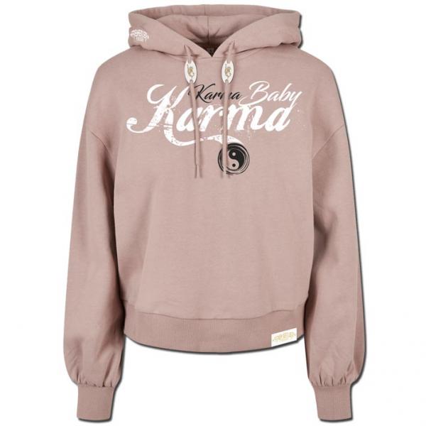 Luxury Bio Oversized Ladies Hoodie Karma ROSE