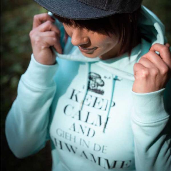 Keep Calm Premium Ladies Hoodie