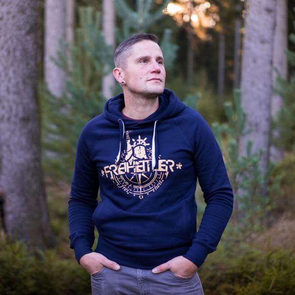 Classic Hoodie navy Unisex