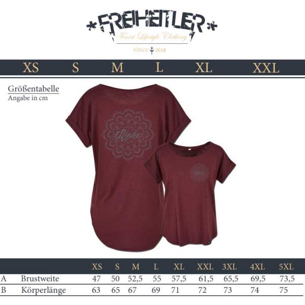 Aloha Long Girlie Bordeaux