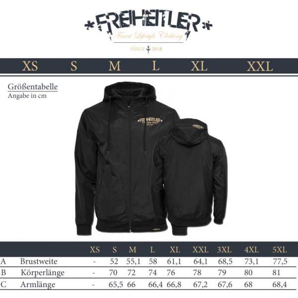 Windbreaker Black Stick Unisex