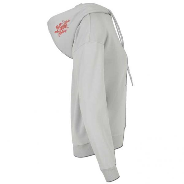 Glaube Liebe Hoffnung Hoodie Damen Lichtgrau