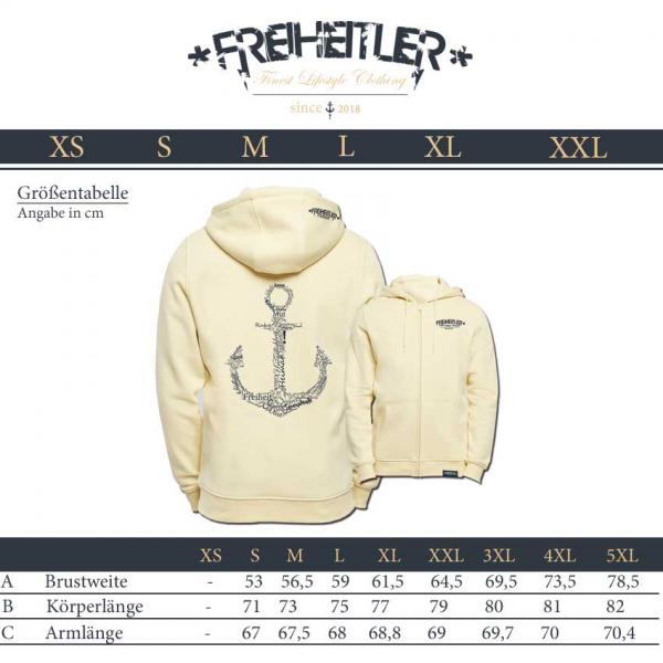 Werte Anker Premium Zipper Soft Unisex