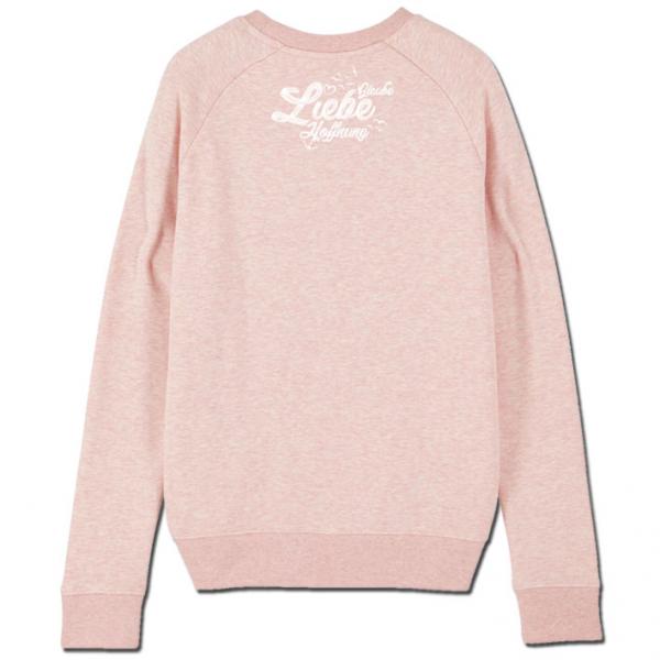 Bio Premium Glaube Liebe Hoffnung Sweater Damen