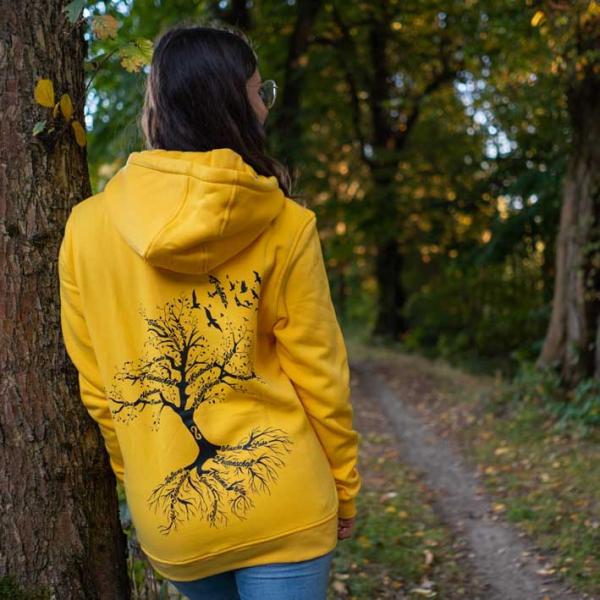 Nature Hoodie Honig Unisex