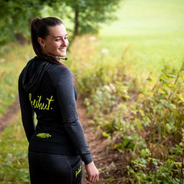 Sports Set Schwarz Neon Damen