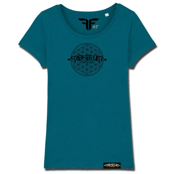 Bio Premium Girlie Blume des Lebens Ozean