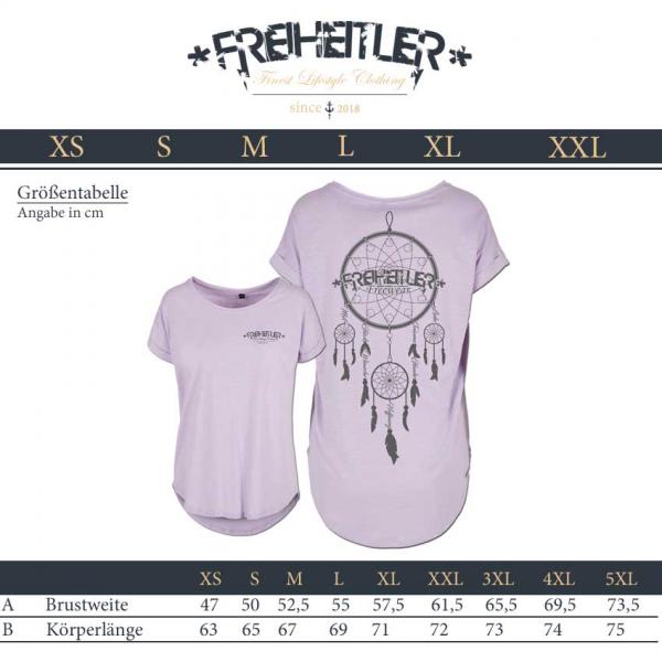 Traumfänger Long Girlie Lila