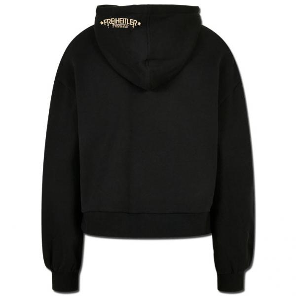 Bio Premium OM Oversized Ladies Hoodie BLACK