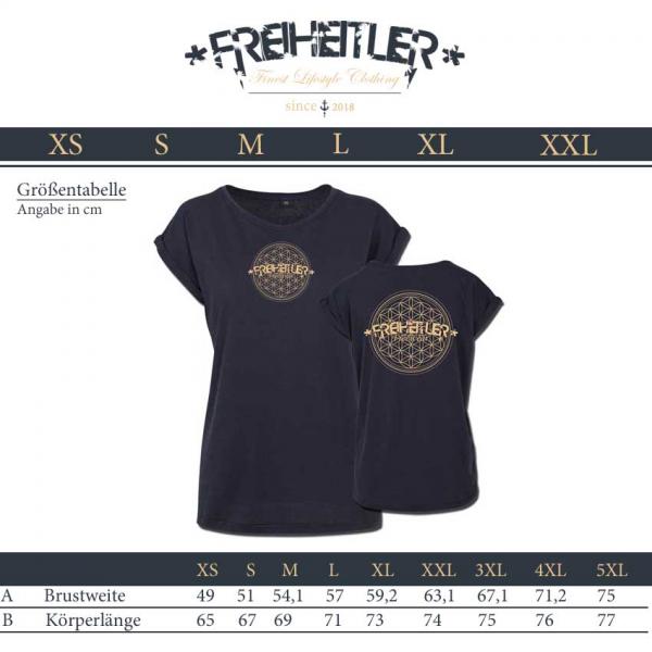 Blume des Lebens Girlie Navy