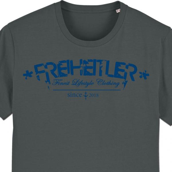 Bio Premium Lifestyle Clothing Shirt Anthrazit