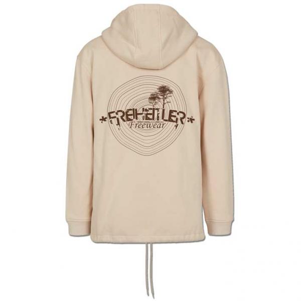 Holzscheibe Pull Hoodie Sand Unisex