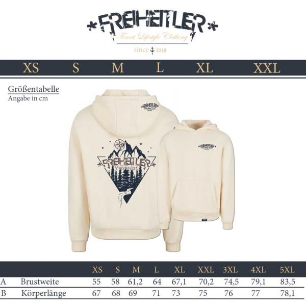 Abenteuer Kuschel Hoodie Unisex Sand