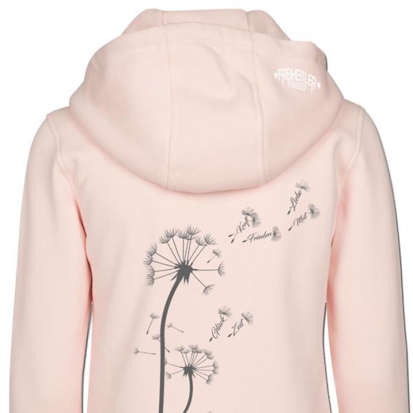 Pusteblume Hoodie Damen Rosa