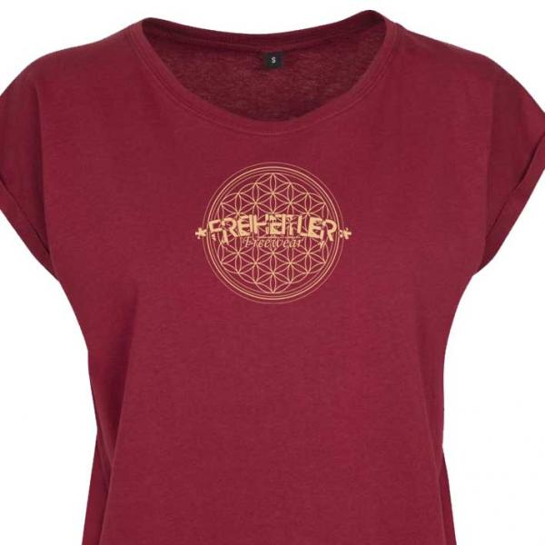 Blume des Lebens Girlie Rot