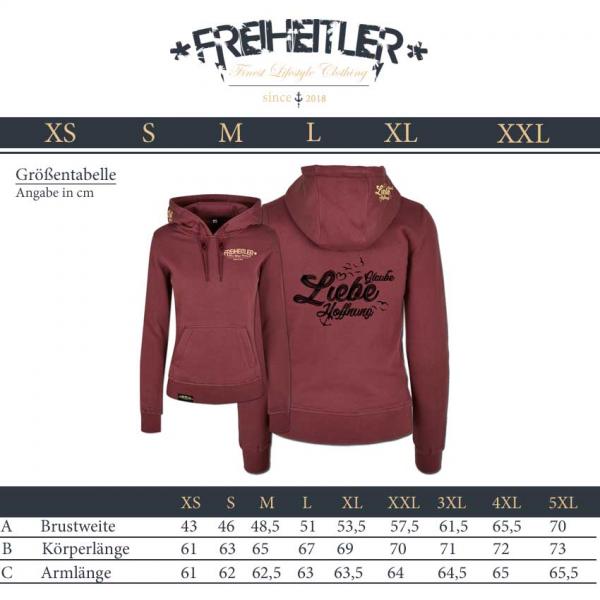 Bio Premium Ladies Hoodie GLH Cherry