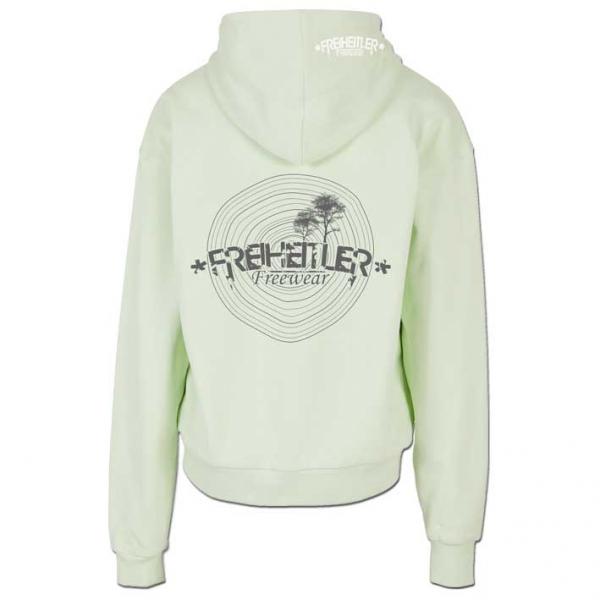 Luxury Holzscheibe Oversized Hoodie Unisex Lichtung