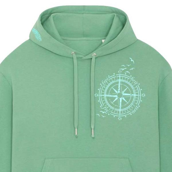 Limited Bio Premium Relax Hoodie Windrose Arctic Mint