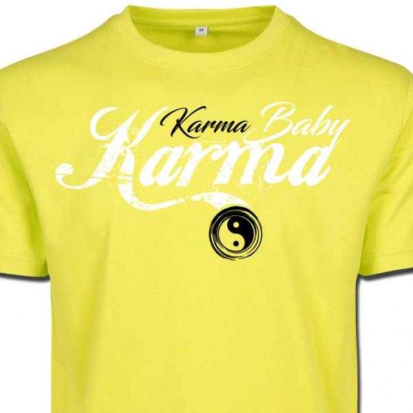 Karma Baby Shirt YELLOW
