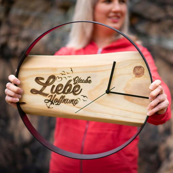 Bio Premium Glaube Liebe Hoffnung Zipper Damen