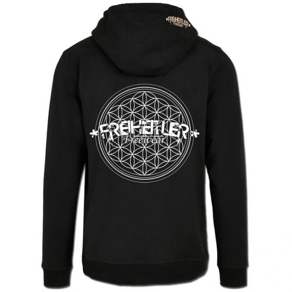Blume des Lebens Hoodie SET Unisex BLACK