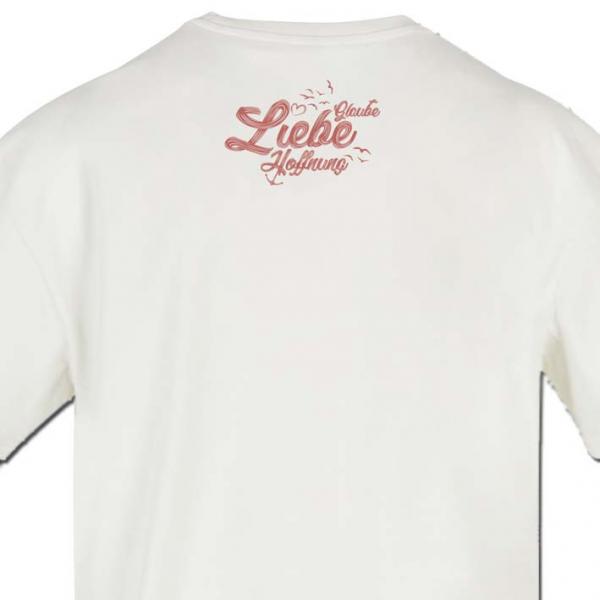 Luxury Oversized T Glaube Liebe Hoffnung Unisex