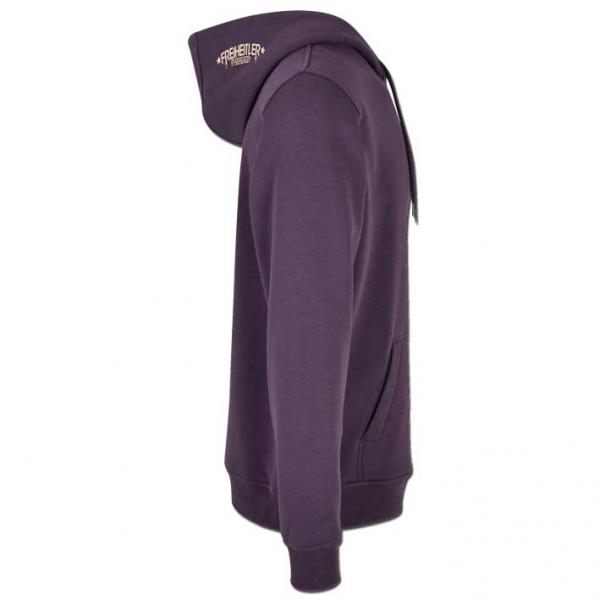 Blume des Lebens Hoodie Pflaume Unisex