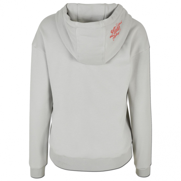 Glaube Liebe Hoffnung Hoodie Damen Lichtgrau